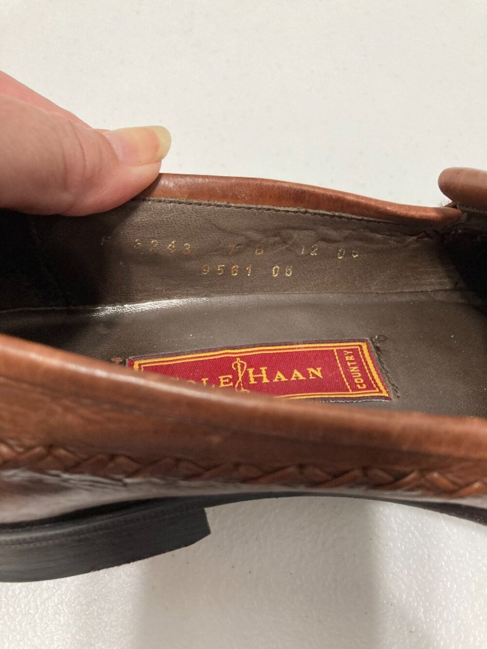 Vintage Cole Haan Country Women’s Kiltie Tassel Loafers Leather Brown Moccasins - Picture 12 of 12